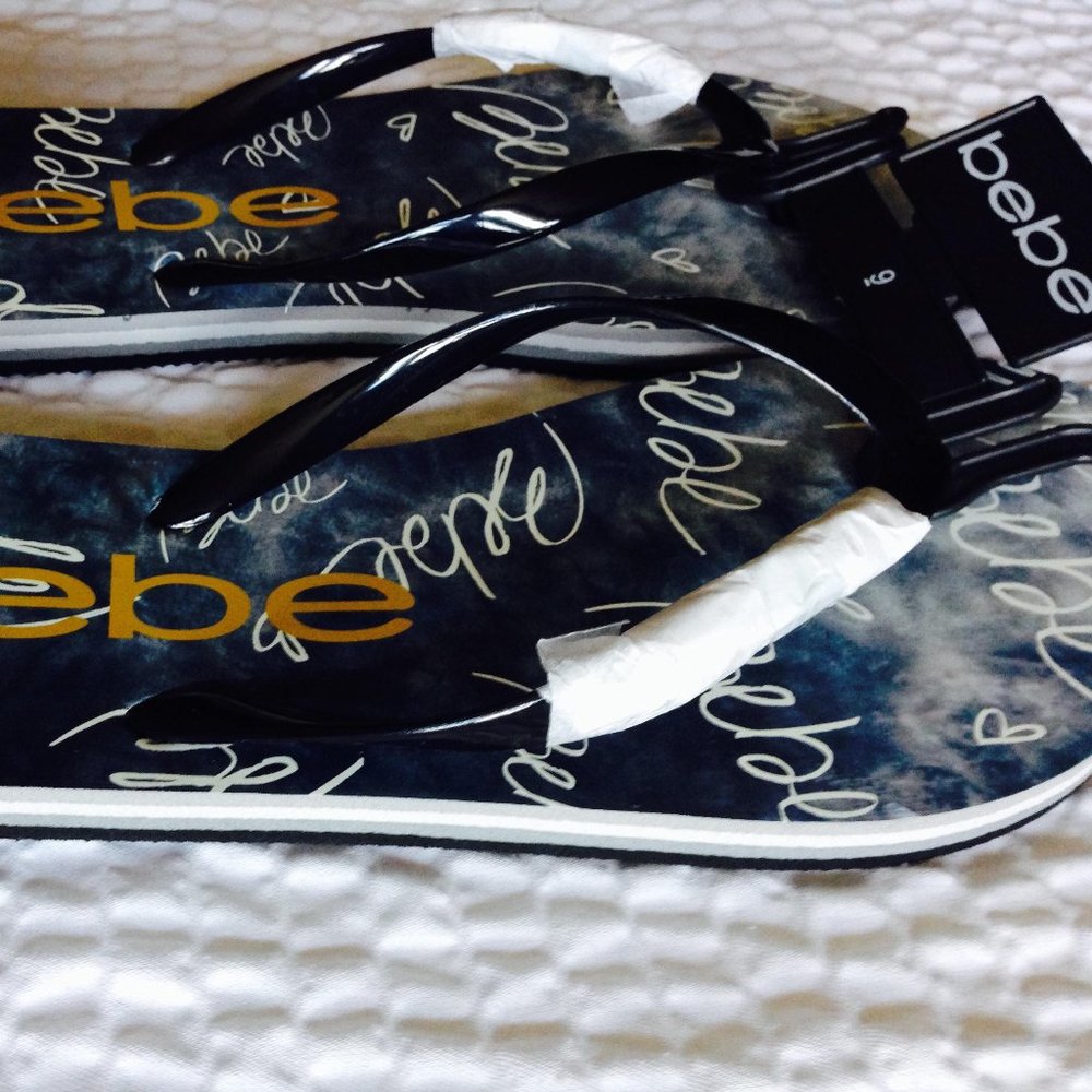 Bebe Tamia Logo Sandals/Flip flops For Women - Picture 4 of 15